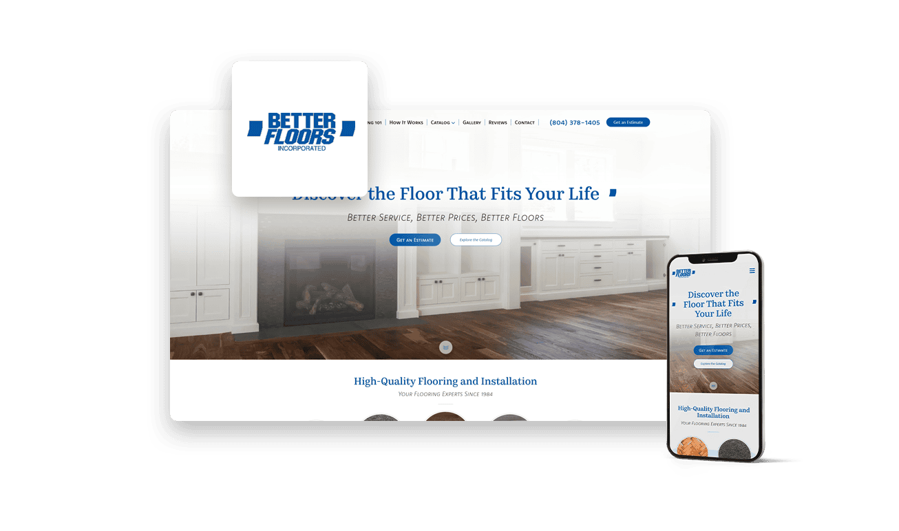 Better Floors website portfolio thumbnail